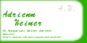 adrienn weiner business card